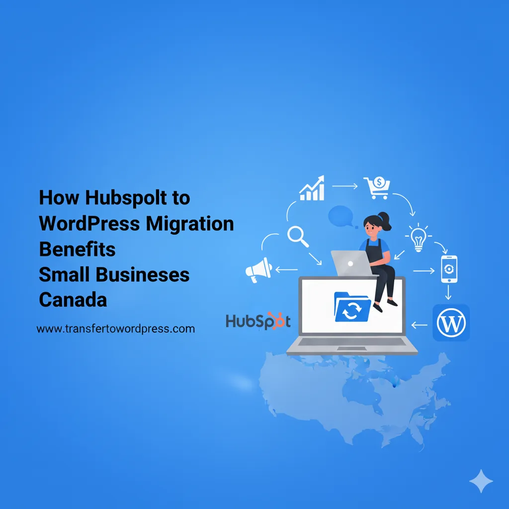 How HubSpot to WordPress Migration Benefits Small Businesses Canada