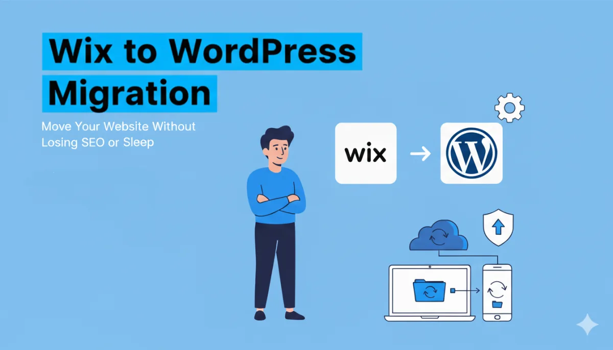 Wix to WordPress Migration – Move Your Website Without Losing SEO or Sleep