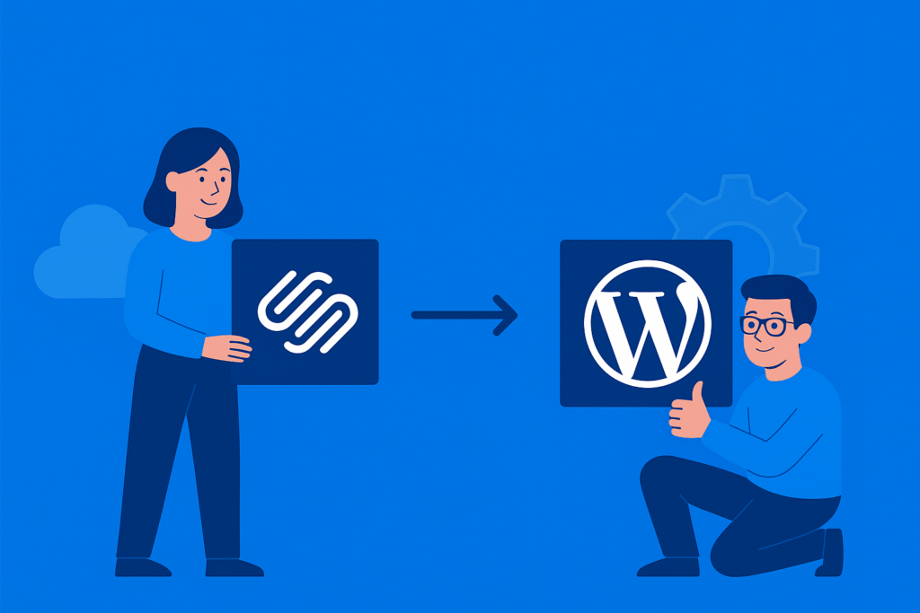 Shift Your Website Smoothly with Squarespace to WordPress Migration Services